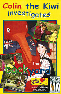 Colin the Kiwi Investigates the Back Yard - DVD